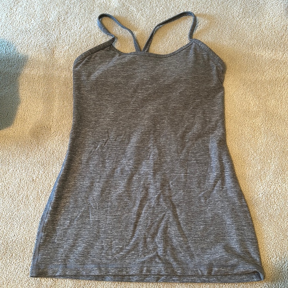 Lululemon Grey Tank Top